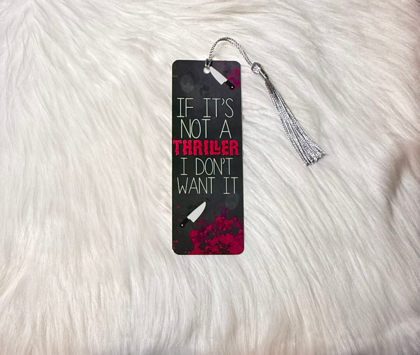 No Chill, Just Thrill - Bookmark