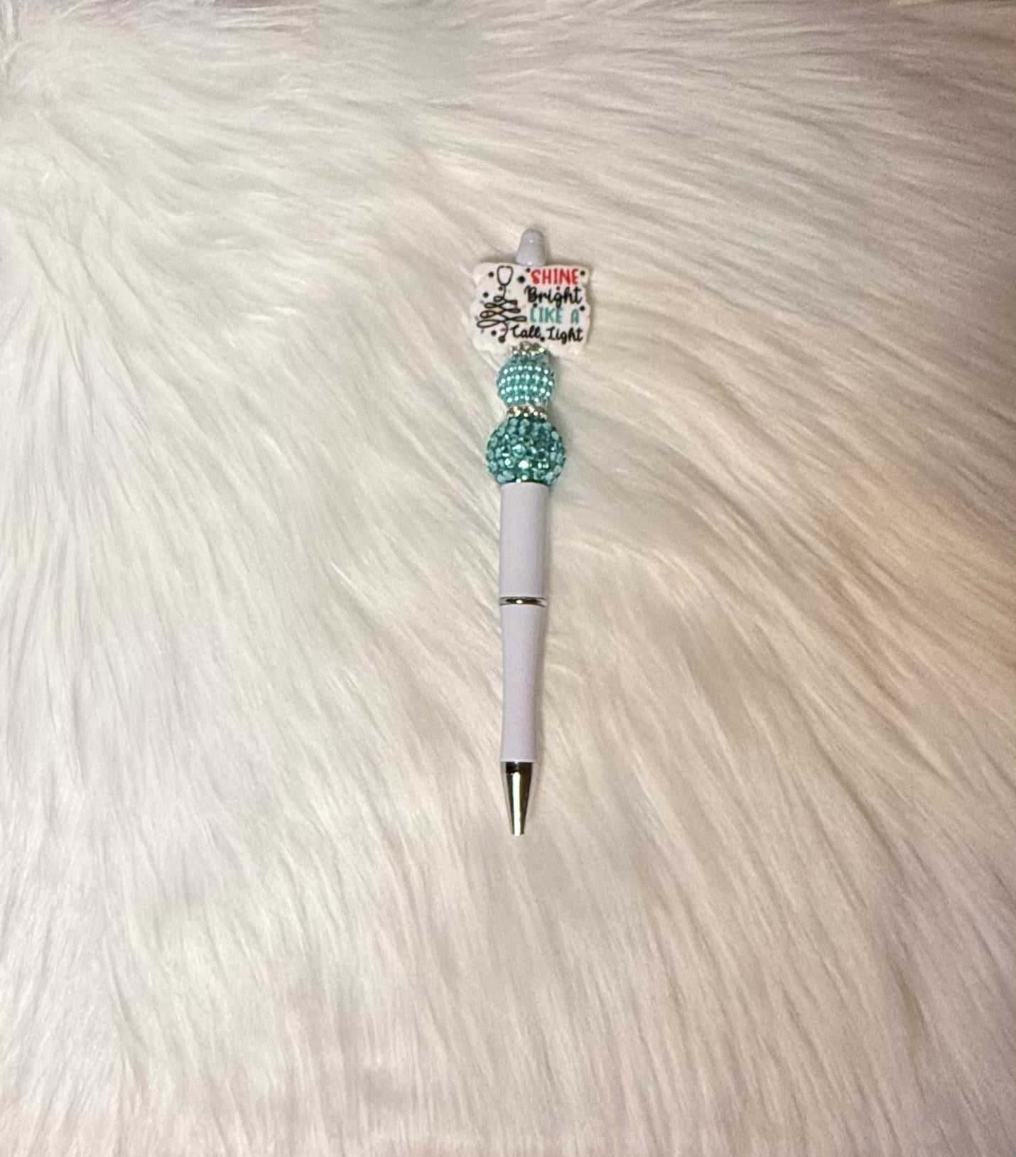 Shine Bright Beaded Pen