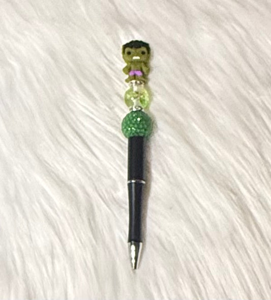 Smash Style Beaded Pen – Hulk Edition