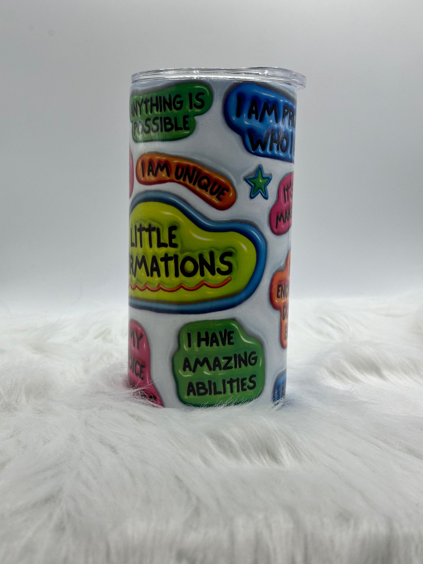 12oz Tumbler - Little Affirmations